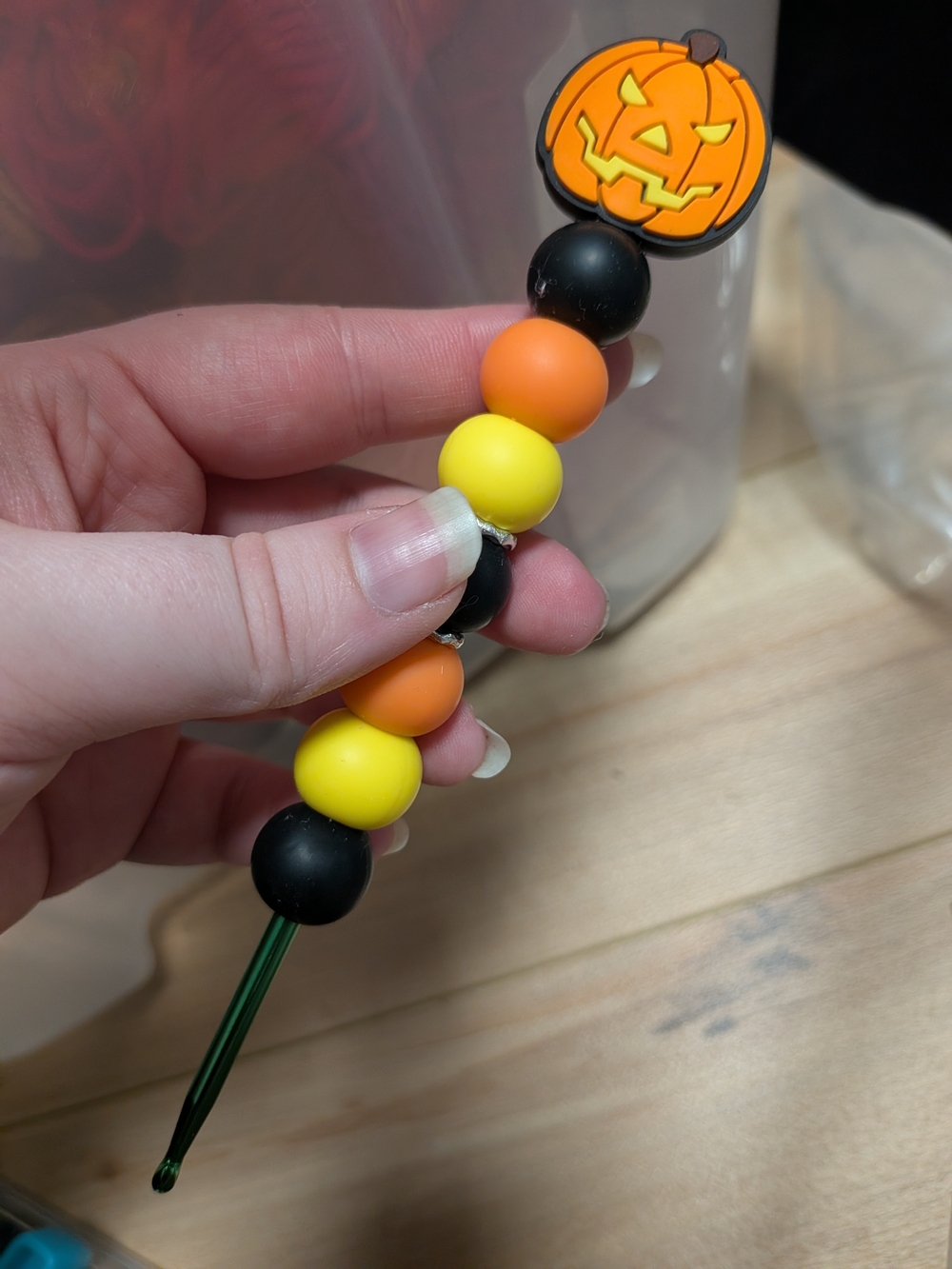 Halloween Themed Crochet Hook